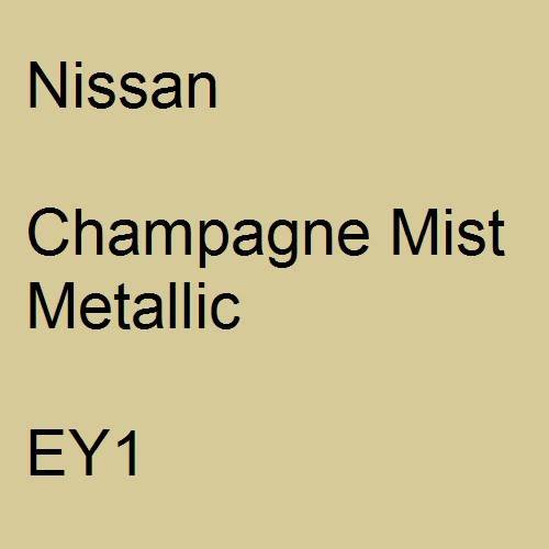 Nissan, Champagne Mist Metallic, EY1.